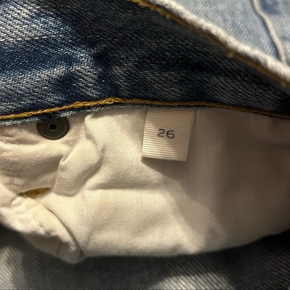 Frame  Le Original Skinny Rigid Re-Release Distressed Jeans - Picture 6 of 6